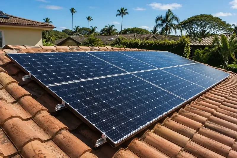 Installation de panneaux solaires à Aureville